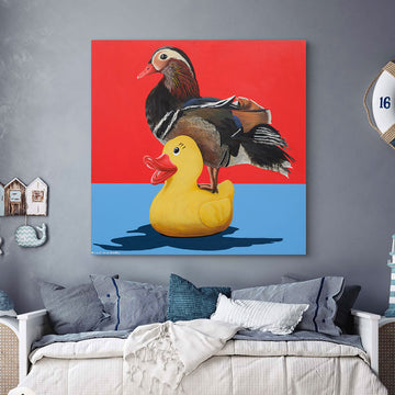 A Quacking Sight (Original Painting)