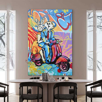 A Ride for Love (Original Painting)