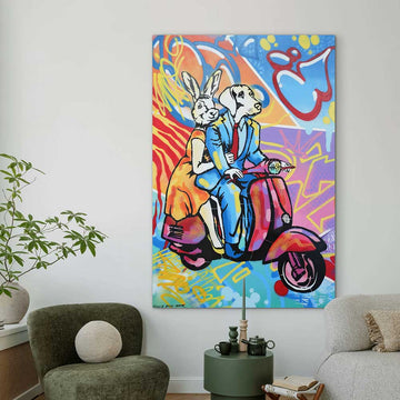 A Ride for Love (Original Painting)