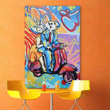 A Ride for Love (Original Painting)