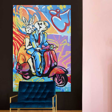 A Ride for Love (Original Painting)