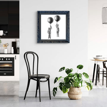 A Study for The Balloon Lovers (Giclee Canvas Print)