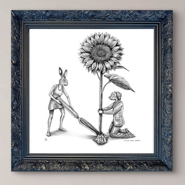 A Study for the Nature Lovers (Giclee Canvas Print)