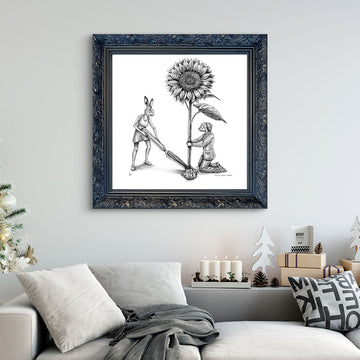 A Study for the Nature Lovers (Giclee Canvas Print)