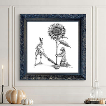 A Study for the Nature Lovers (Giclee Canvas Print)