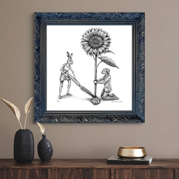 A Study for the Nature Lovers (Giclee Canvas Print)