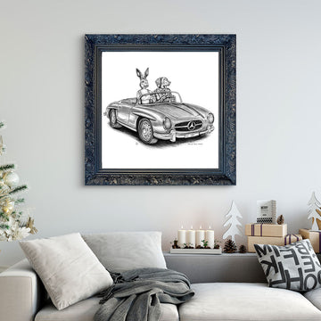 A Study for the Day Drivers (Giclee Canvas Print)
