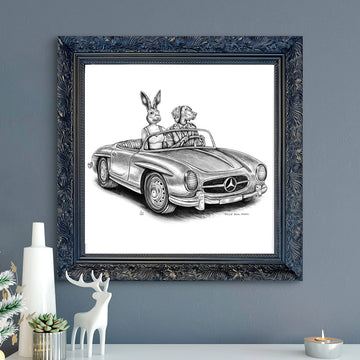 A Study for the Day Drivers (Giclee Canvas Print)