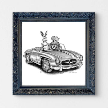 A Study for the Day Drivers (Giclee Canvas Print)