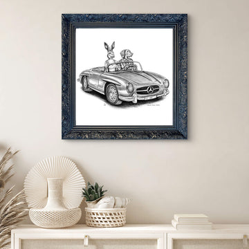 A Study for the Day Drivers (Giclee Canvas Print)