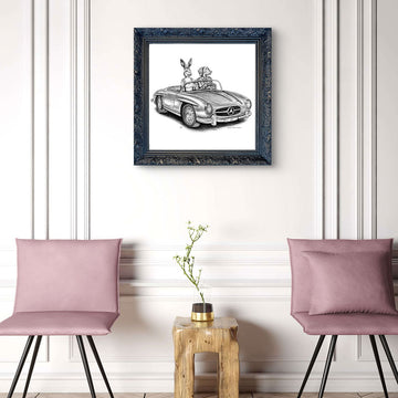 A Study for the Day Drivers (Giclee Canvas Print)