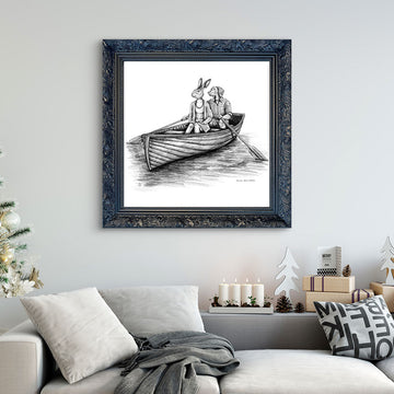 A Study for the Sea Lovers (Giclee Canvas Print) (Copy)