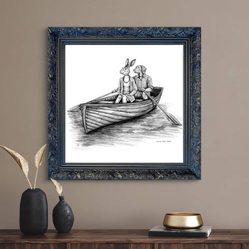 A Study for the Sea Lovers (Giclee Canvas Print) (Copy)