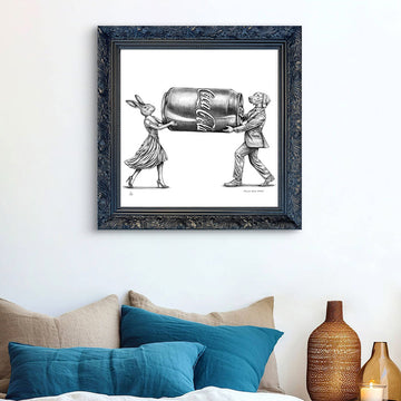 A Study For the Coca Cola Lovers (Giclee Canvas Print)