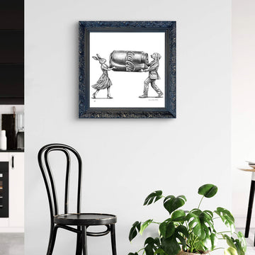 A Study For the Coca Cola Lovers (Giclee Canvas Print)