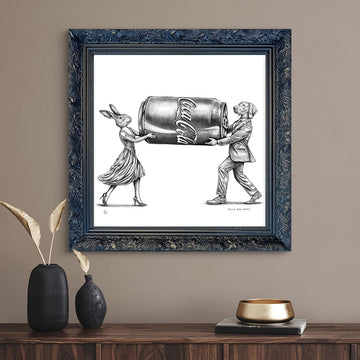 A Study For the Coca Cola Lovers (Giclee Canvas Print)