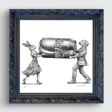 A Study For the Coca Cola Lovers (Giclee Canvas Print)