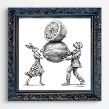 A Study For the Lemon Lovers (Giclee Canvas Print)