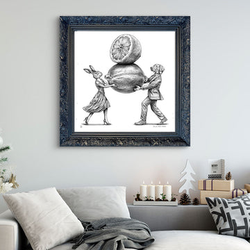 A Study For the Lemon Lovers (Giclee Canvas Print)