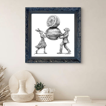 A Study For the Lemon Lovers (Giclee Canvas Print)