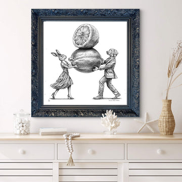 A Study For the Lemon Lovers (Giclee Canvas Print)