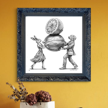A Study For the Lemon Lovers (Giclee Canvas Print)