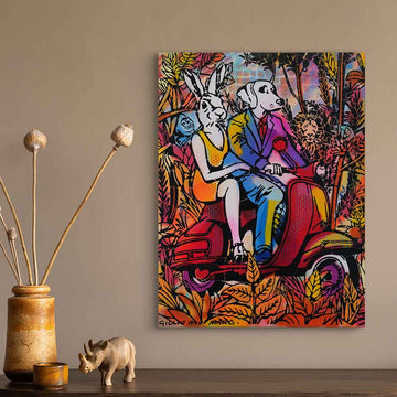 A Wild Day Out (Original Painting)