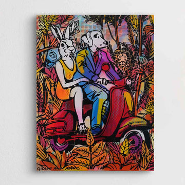 A Wild Day Out (Original Painting)