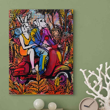 A Wild Day Out (Original Painting)