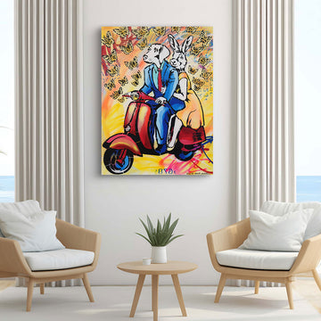 A Wonderful World Is Right in Front of Us (Original Painting)