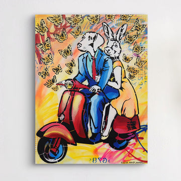 A Wonderful World Is Right in Front of Us (Original Painting)