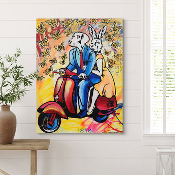 A Wonderful World Is Right in Front of Us (Original Painting)