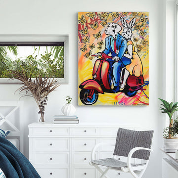 A Wonderful World Is Right in Front of Us (Original Painting)