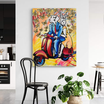 A Wonderful World Is Right in Front of Us (Original Painting)