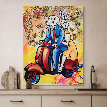 A Wonderful World Is Right in Front of Us (Original Painting)