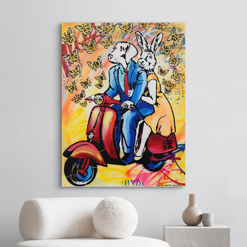 A Wonderful World Is Right in Front of Us (Original Painting)