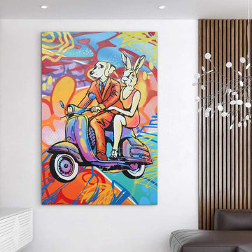 A World Filled with Love (Original Painting)