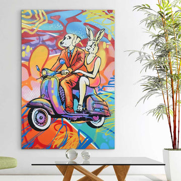 A World Filled with Love (Original Painting)