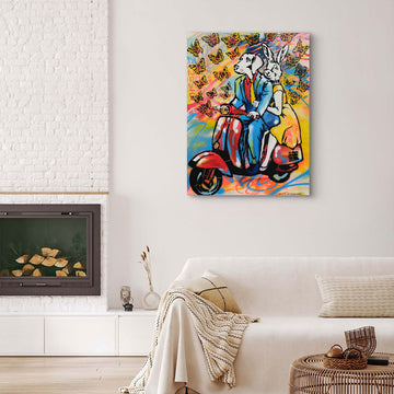 10PM Bull (Original Painting)