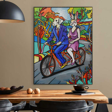A journey to Far Away Lands (Original Painting)