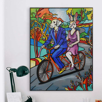 A journey to Far Away Lands (Original Painting)