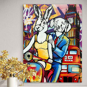 A Little Lost Together (Original Painting)
