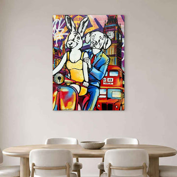 A Little Lost Together (Original Painting)
