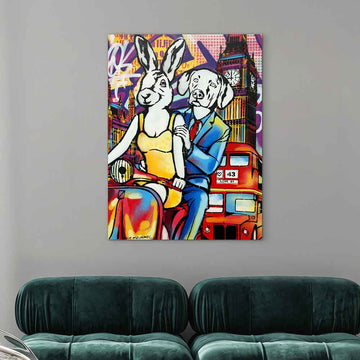 A Little Lost Together (Original Painting)