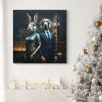 A Night in London (Original Painting)