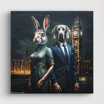 A Night in London (Original Painting)