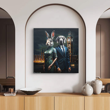 A Night in London (Original Painting)