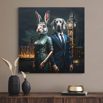 A Night in London (Original Painting)