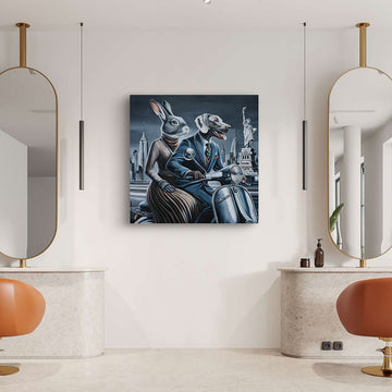 A Night Out on the Town (Original Painting)