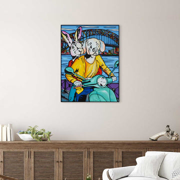 A Ride in Heaven (Original Painting)